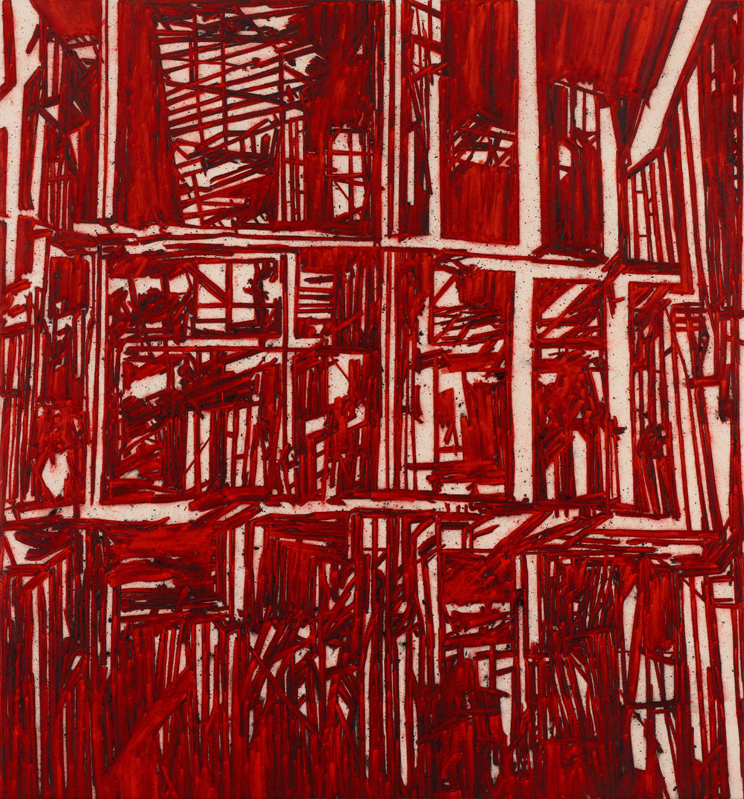 Tony Bevan, Building (PC247), 2024
