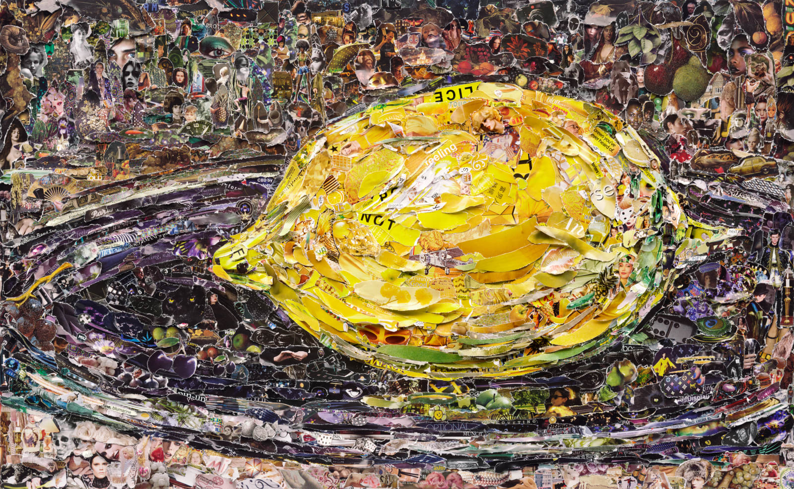 Vik Muniz, The Lemon, after Manet (Pictures of Magazines 2), 2011