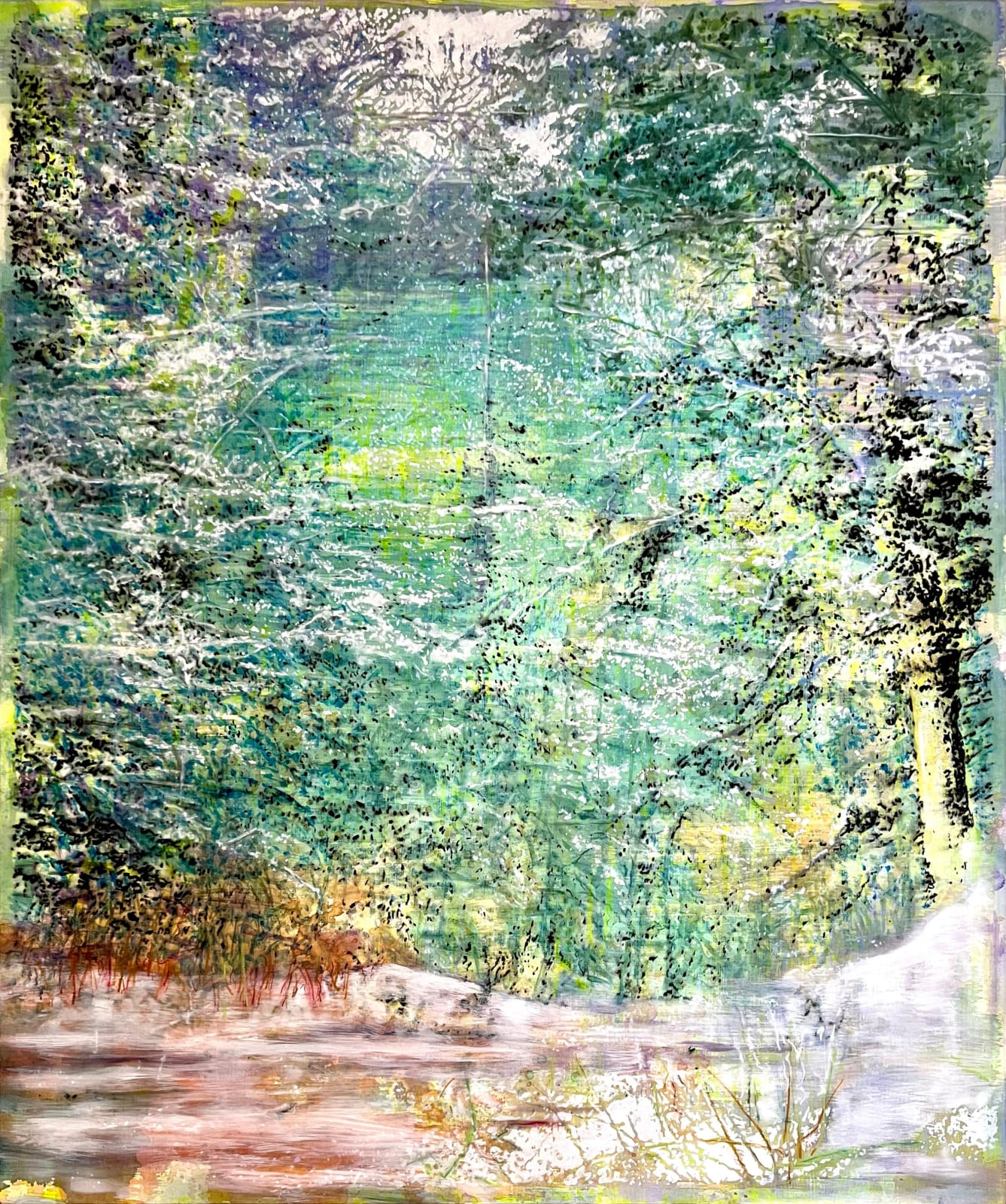 Ena Swansea, frozen creek 2, 2021