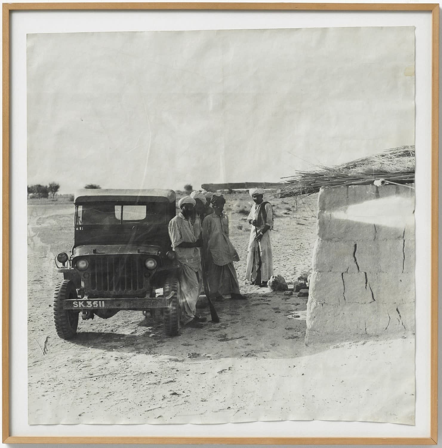 Sigmar Polke, Ohne Titel (Pakistan, Jeep), 1974