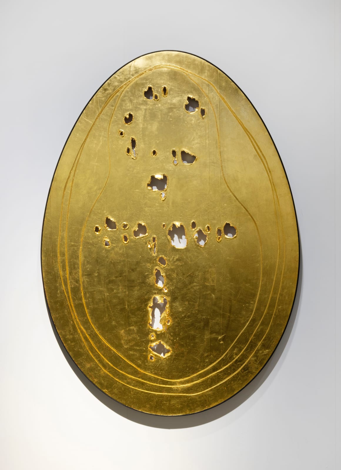 Gavin Turk, Holy Egg (Byzantine Gold), 2022