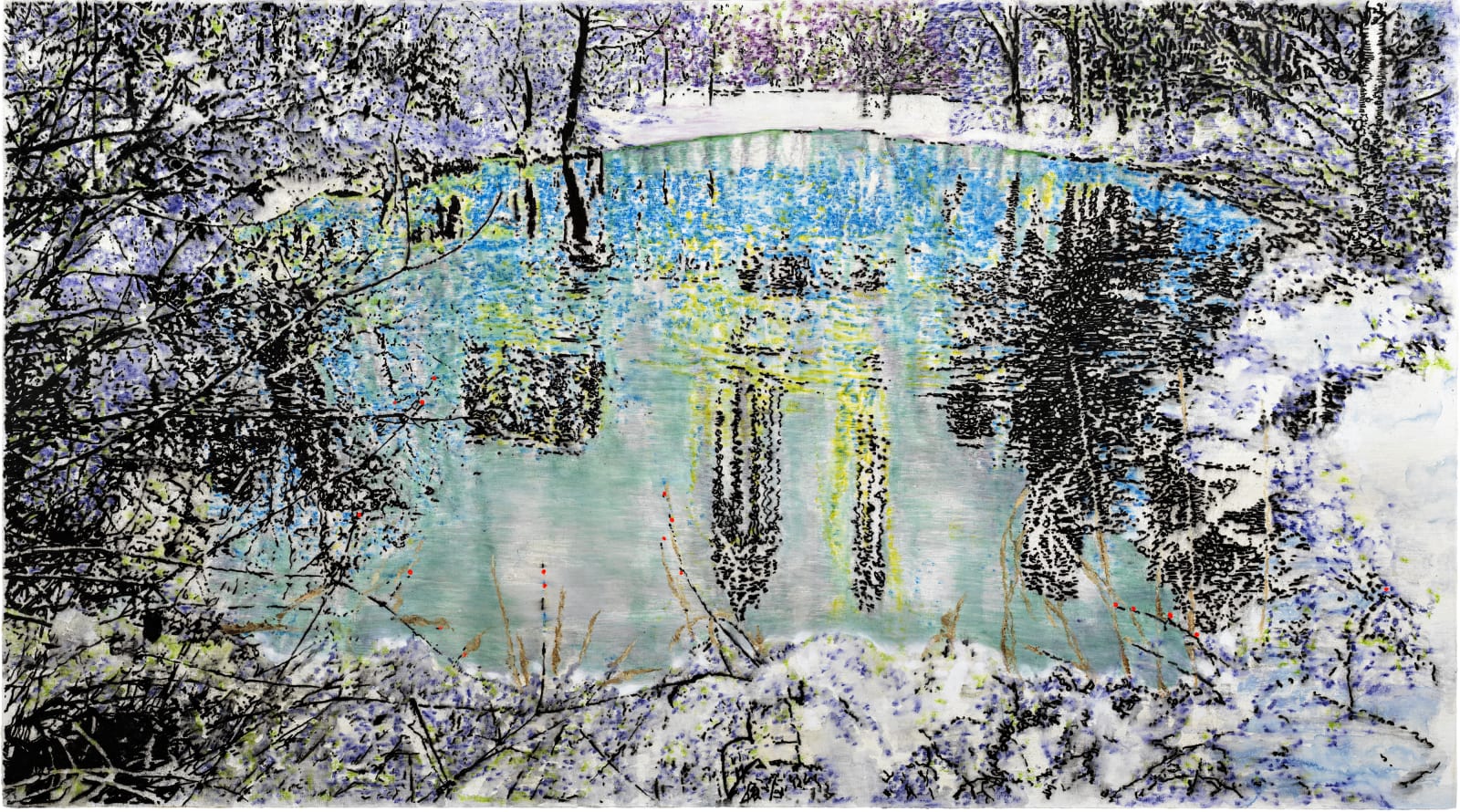 Ena Swansea, Central Park Pond, 2019