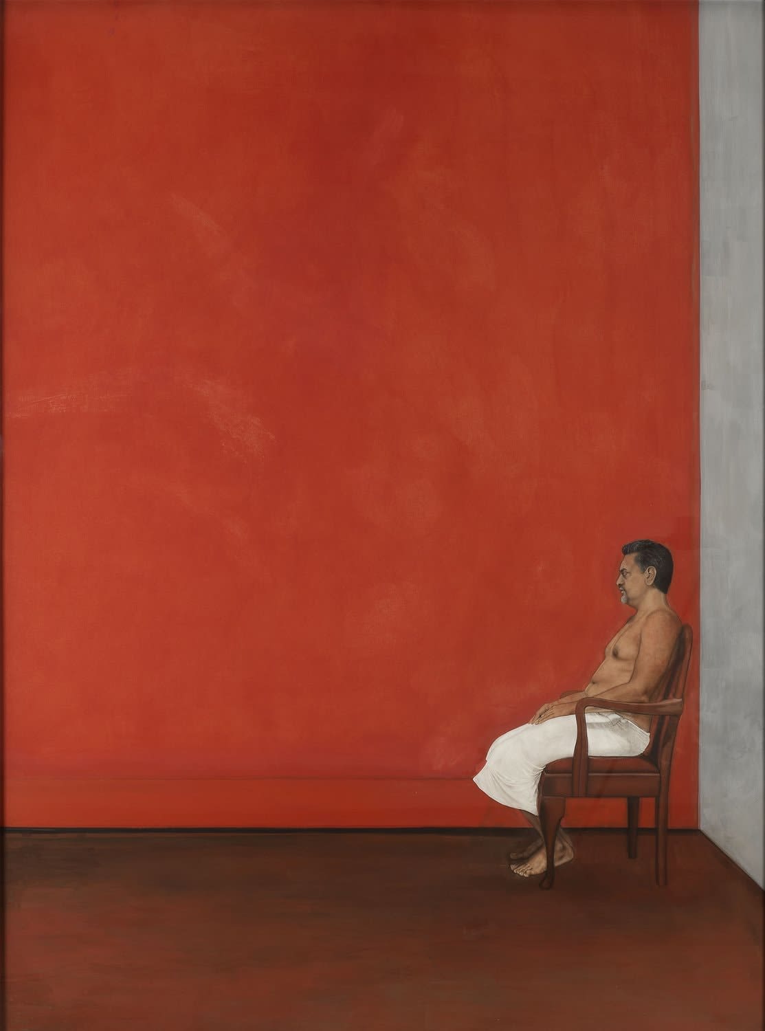 Desmond Lazaro, A Portrait in Red, 2011