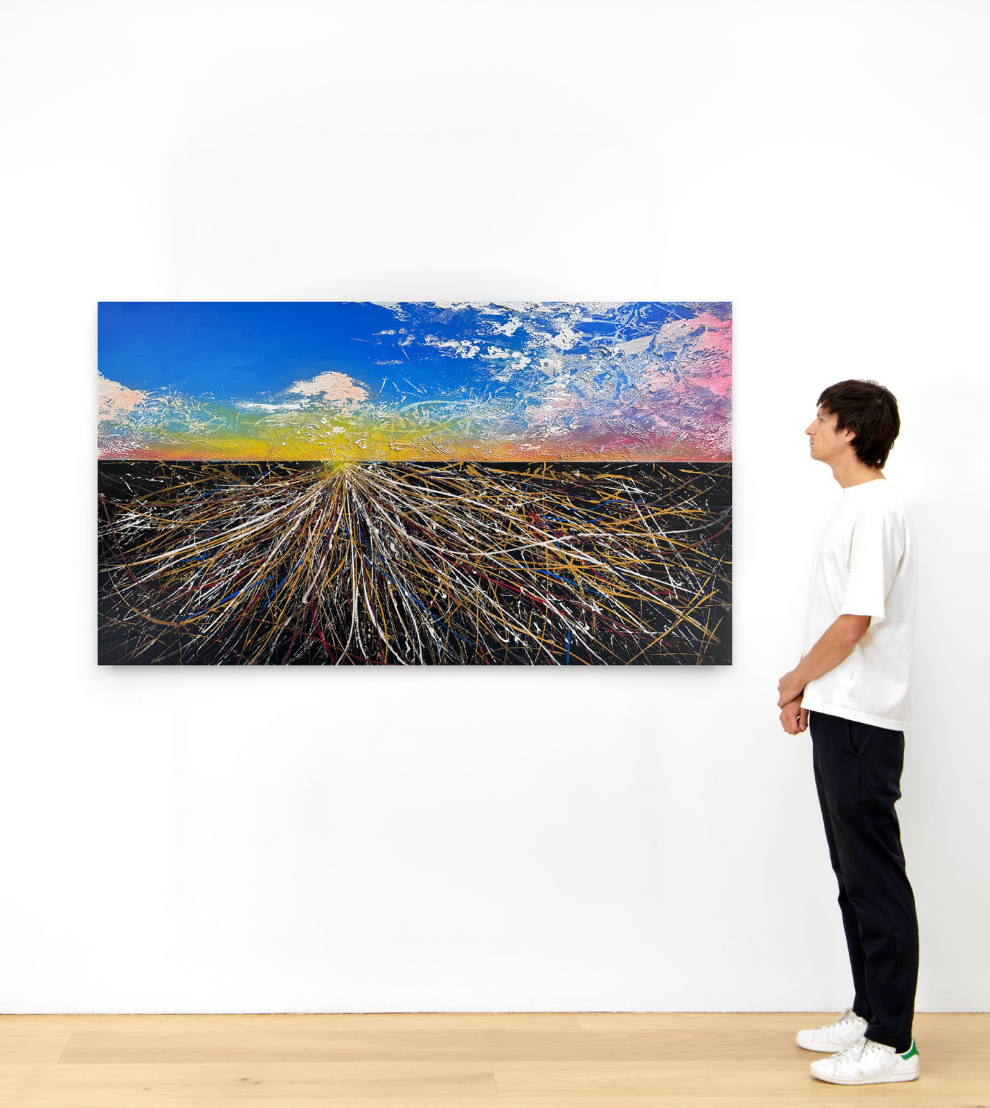 José Parlá, Ciclos: A Presence of Nature, 2024