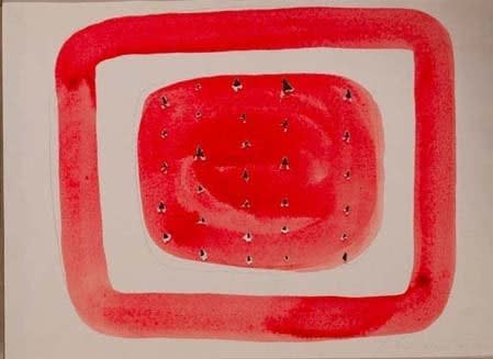 Lucio Fontana, Concetto Spaziale, circa 1960