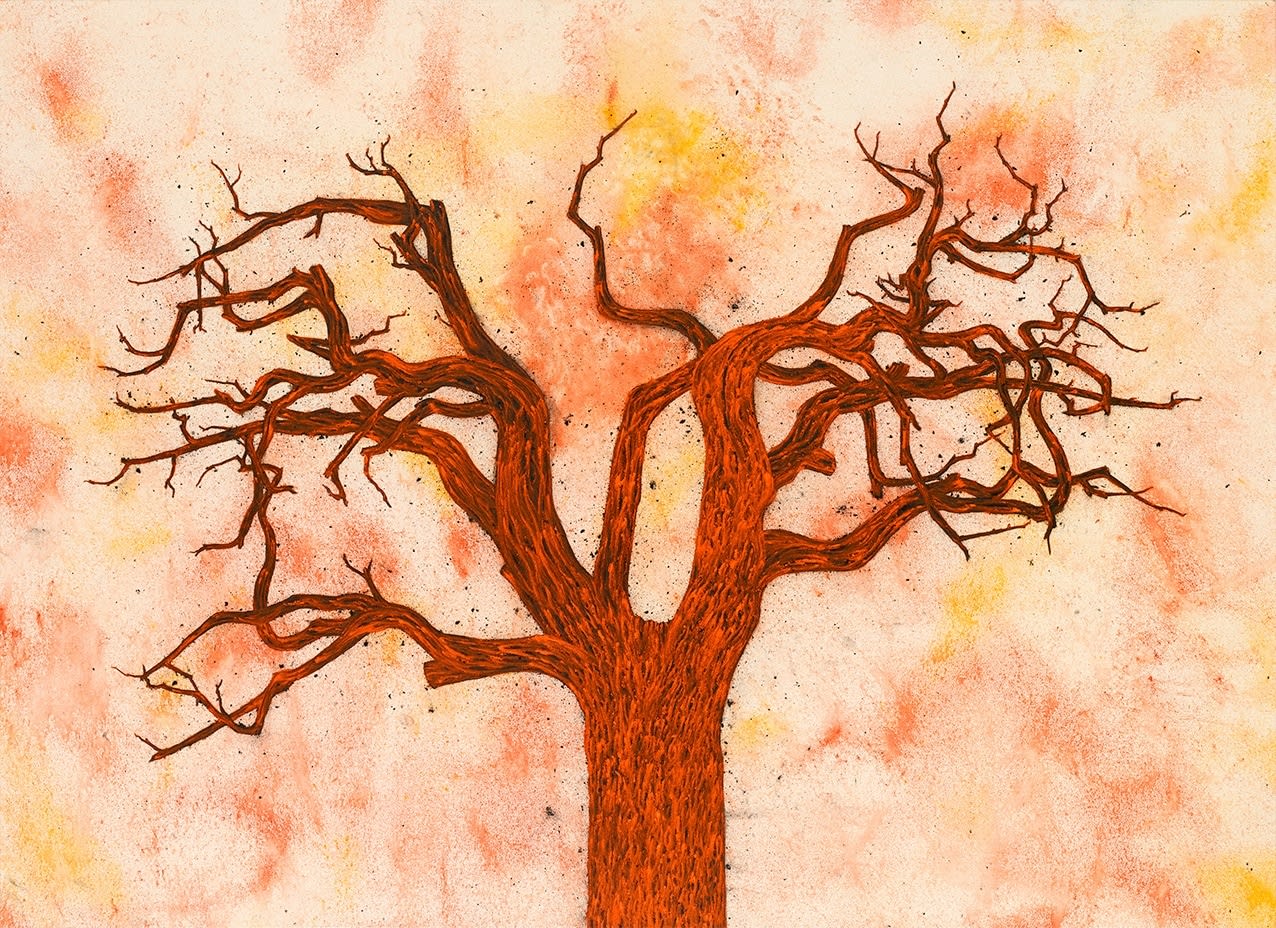 Tony Bevan, Tree 16 (PC151), 2015