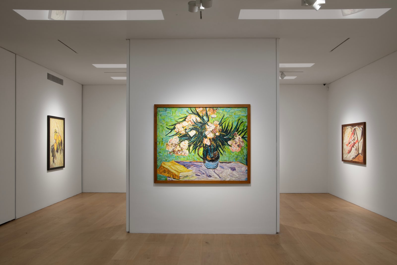 Vik Muniz, Oleanders, after Vincent van Gogh (Brushstrokes), 2025