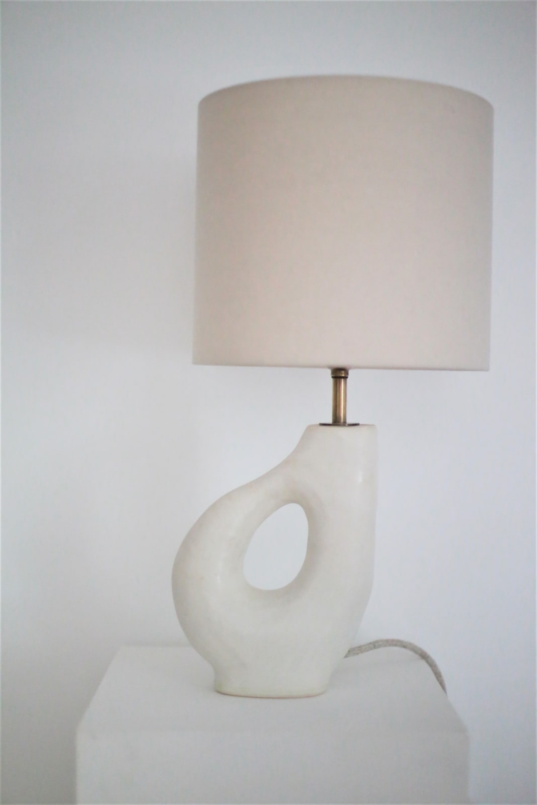 Nicole Douglas Morris, Eyelet Lamp, 2021