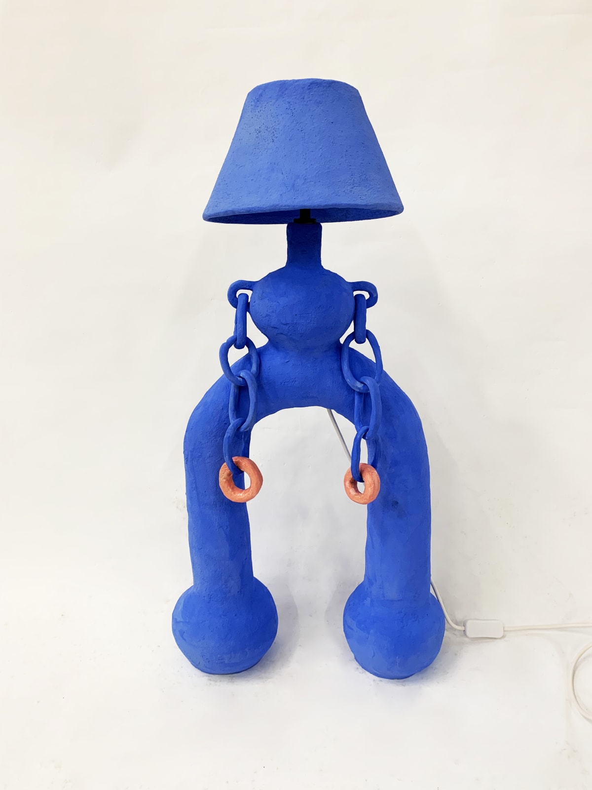 Xanthe Somers, Blue Donut Lamp, 2021
