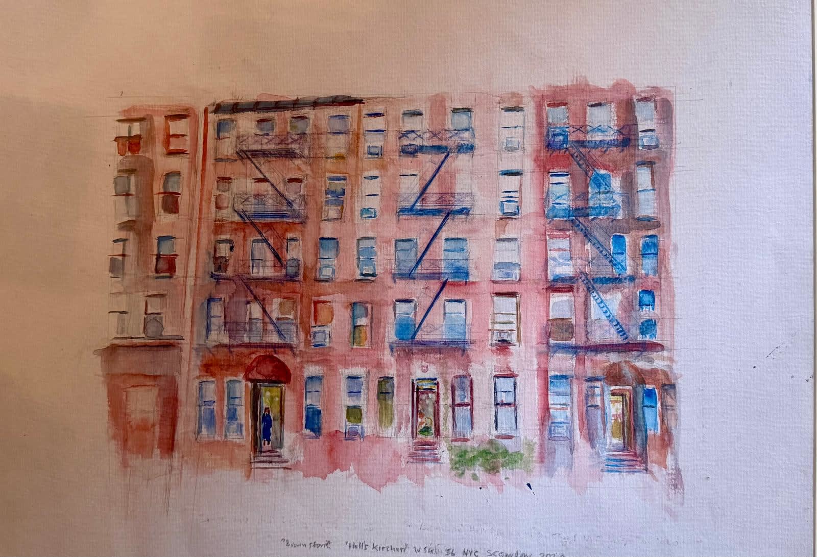 Stuart Gordon, Brown Stone, 2020