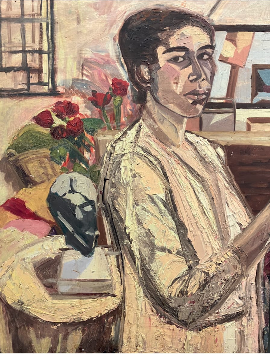 L. Michèle Franklin, Self portrait, 1976