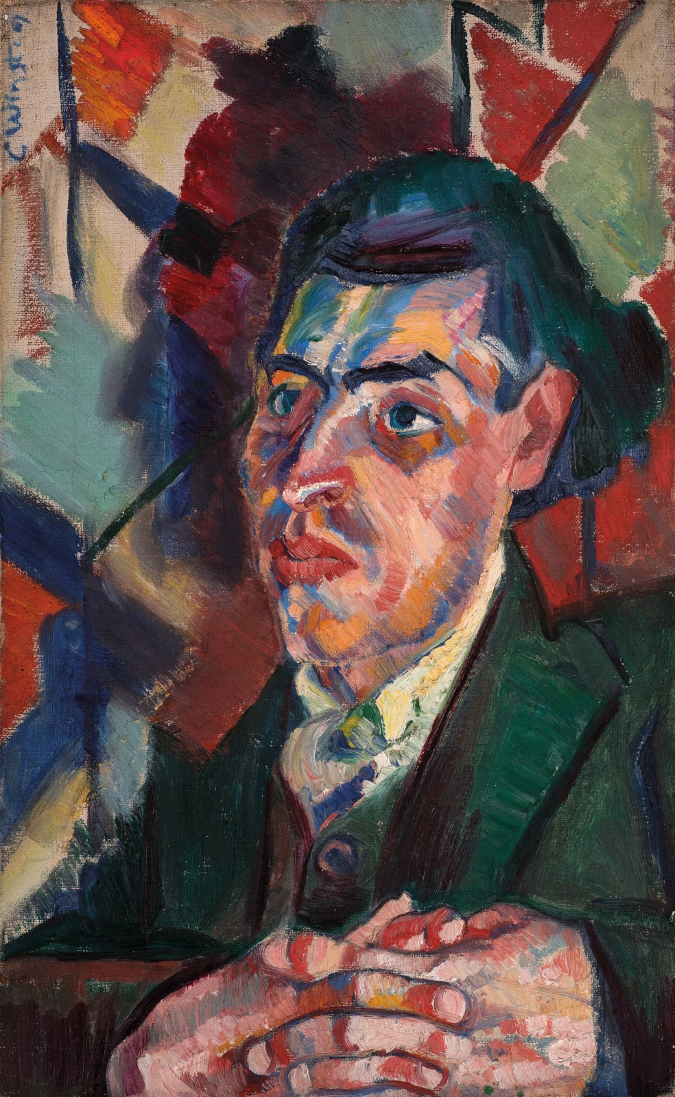 Clare Winsten, Portrait of Joseph Leftwich