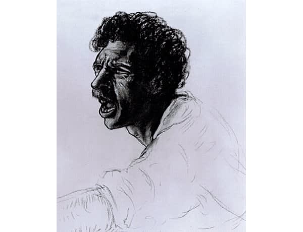 Jacob Kramer, Shouting Man, 1915
