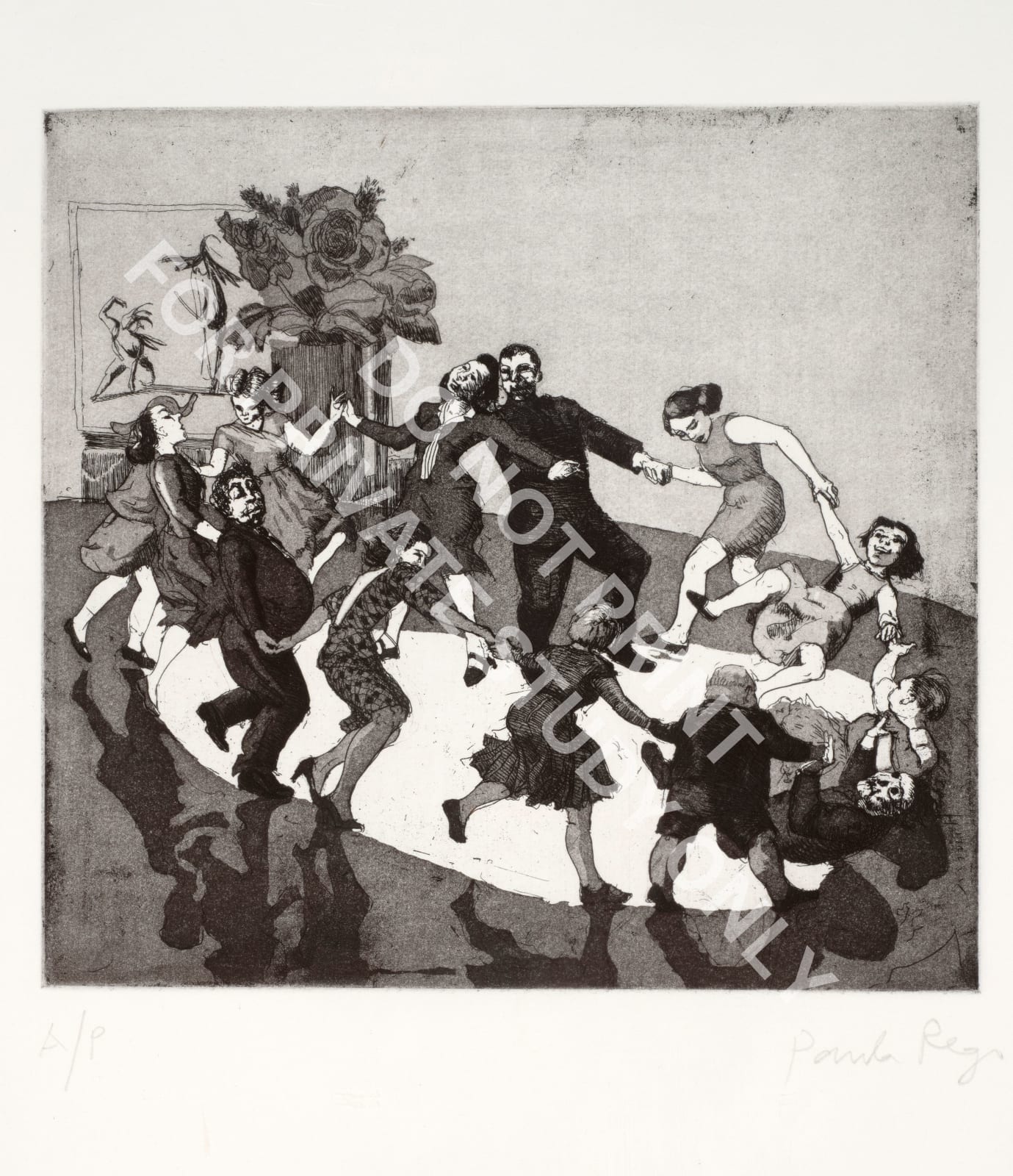 Paula Rego, Ring-a-Ring of Roses, 1989