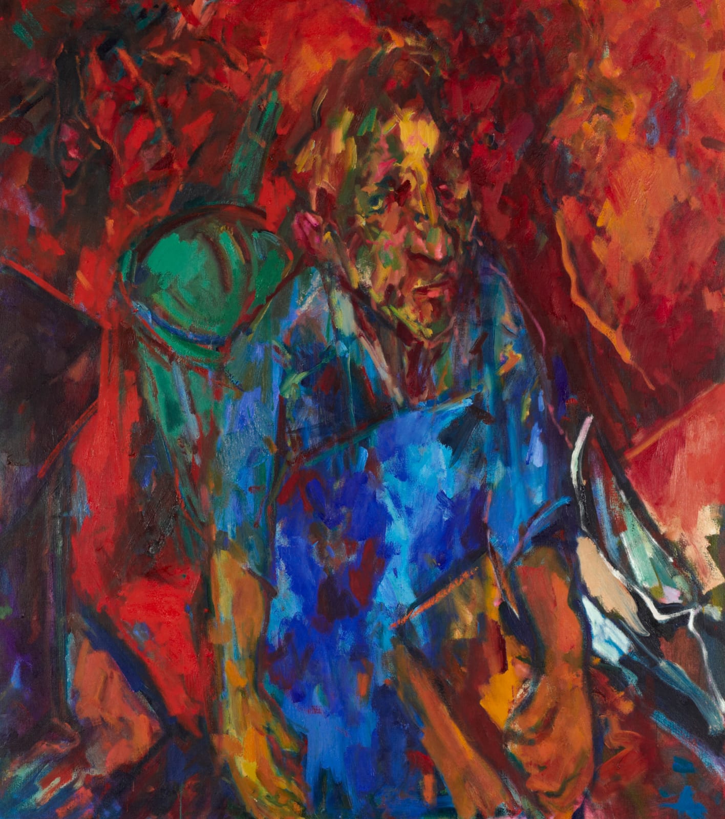 Arnold van Praag, Butcher, 1990