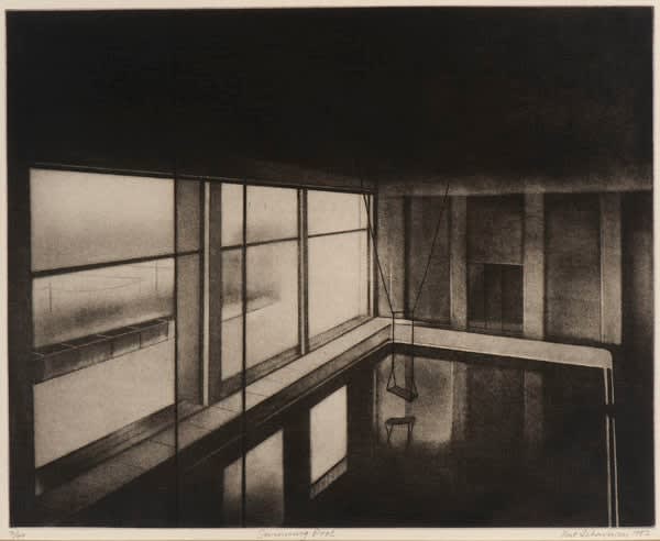Pat Schaverien, The Swimming Pool, 1982