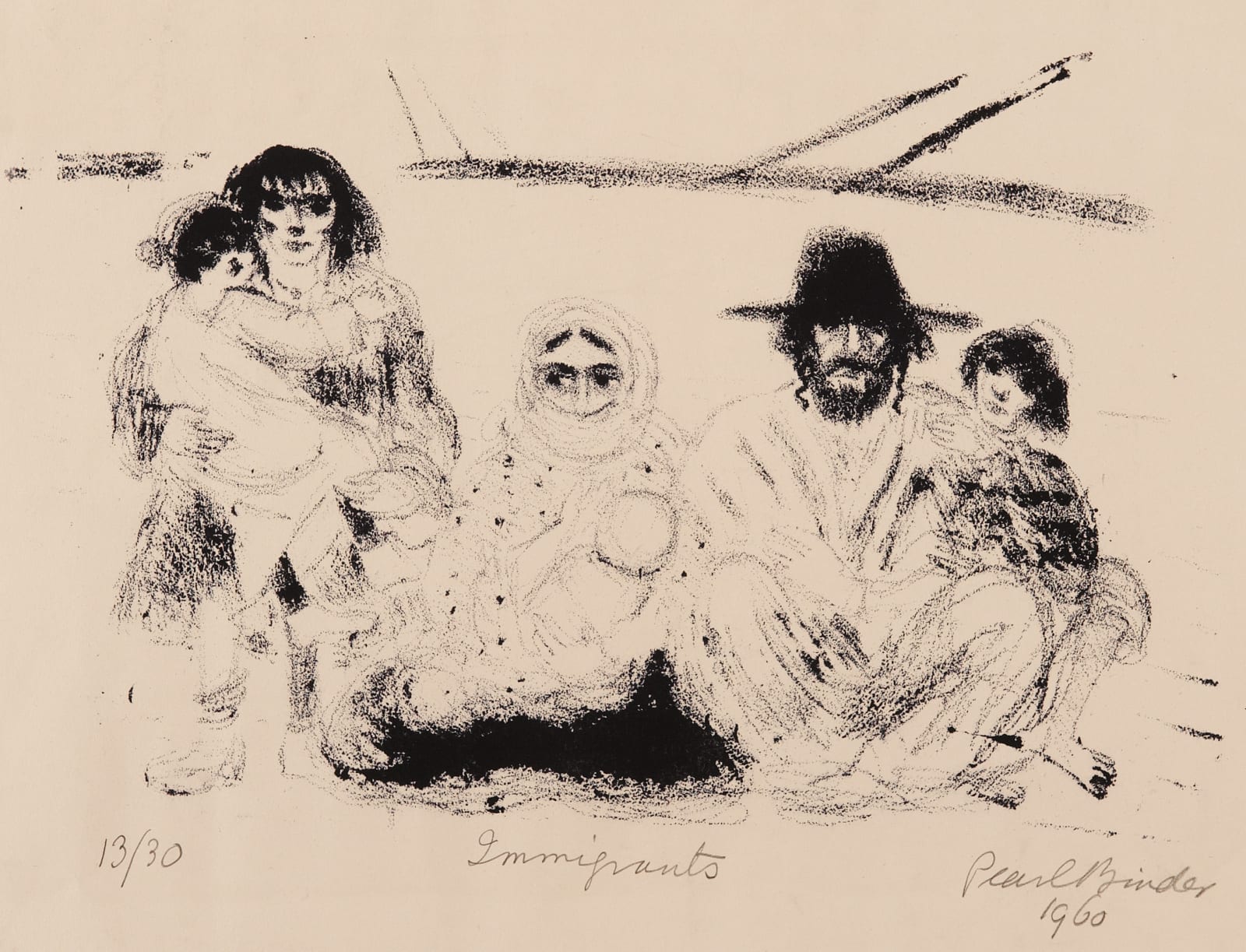 Pearl Binder, Immigrants, 1960