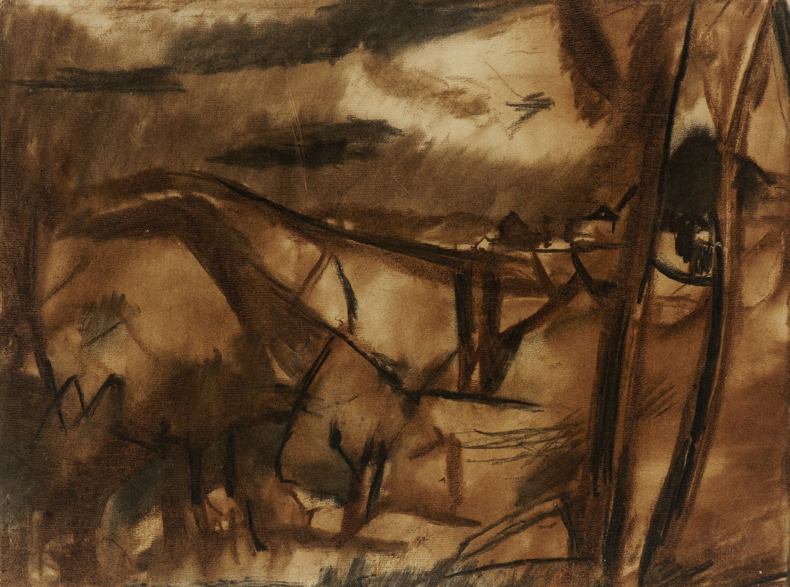 David Bomberg, Ronda, Spain, c.1954-56