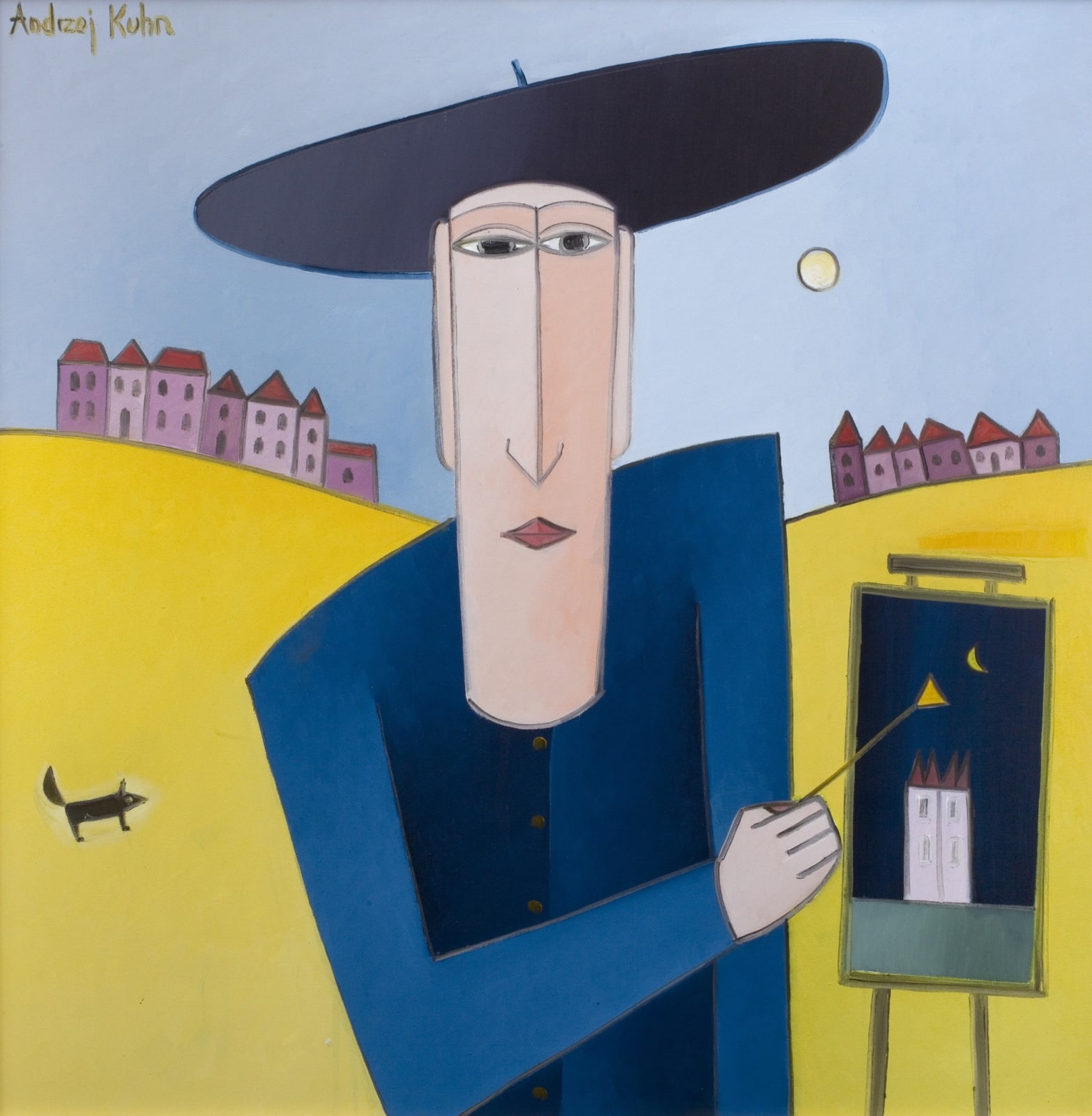 Andrzej Kuhn, Self-Portrait