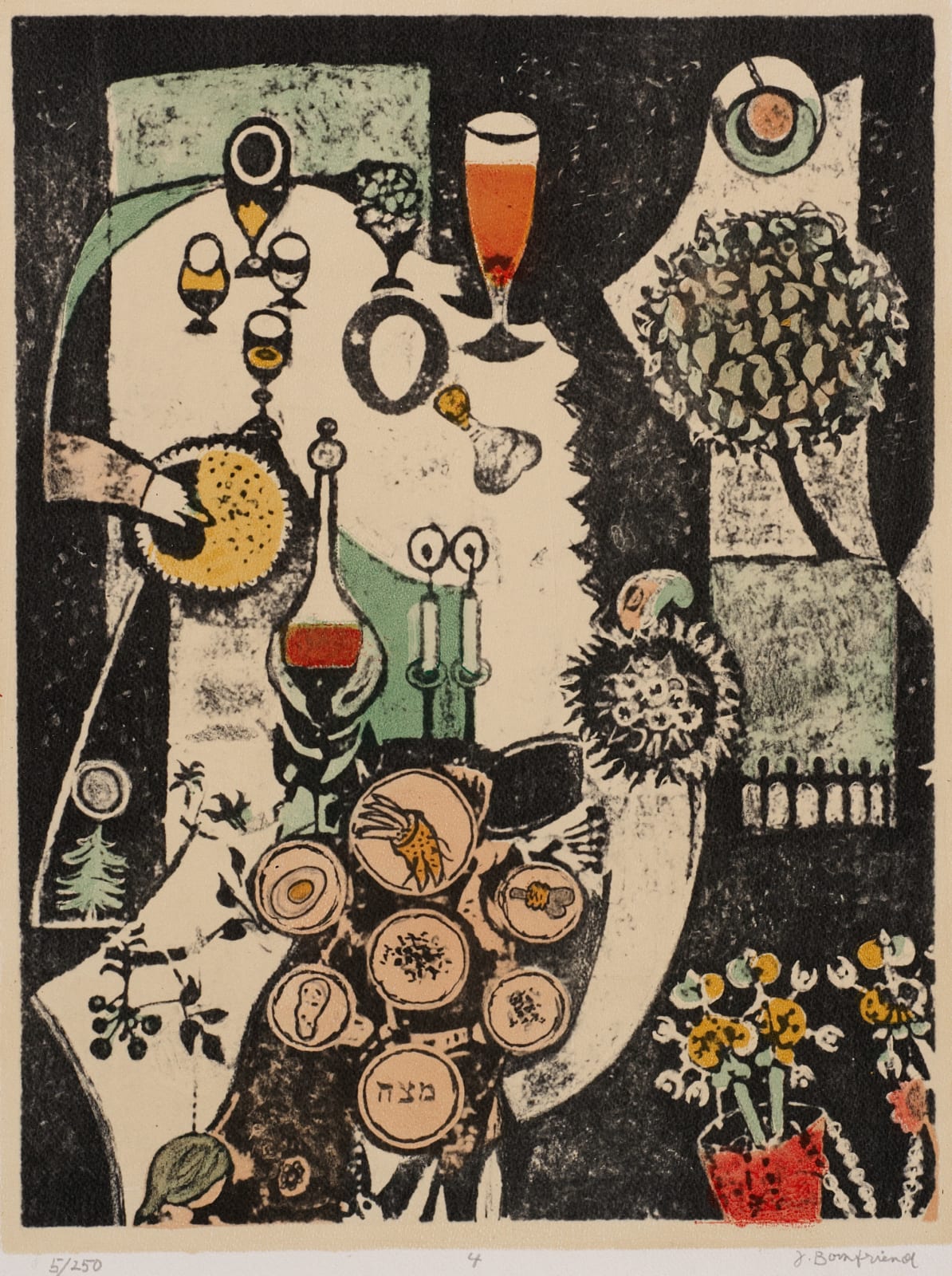 Jacob Bornfriend, Passover, 1957