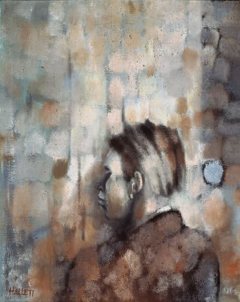 Roger Hallett, Self-Portrait, 1963