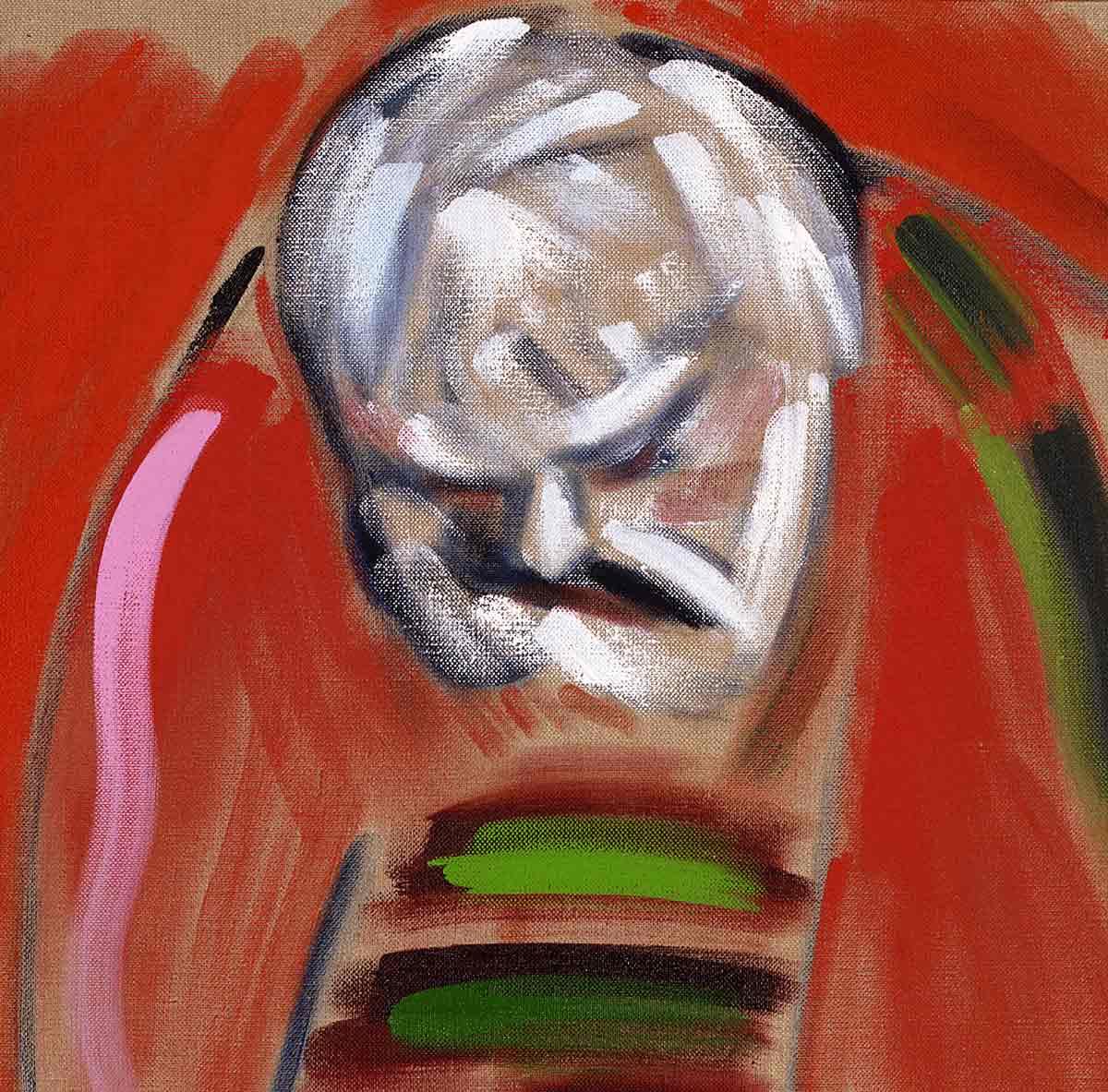 R. B. Kitaj, Self-portrait after Masaccio, 2005