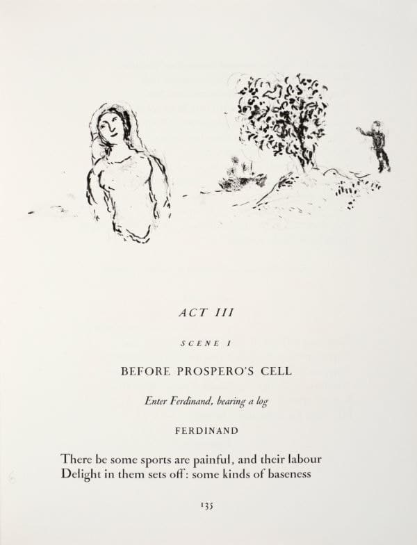 Marc Chagall, Miranda as bride, 1975