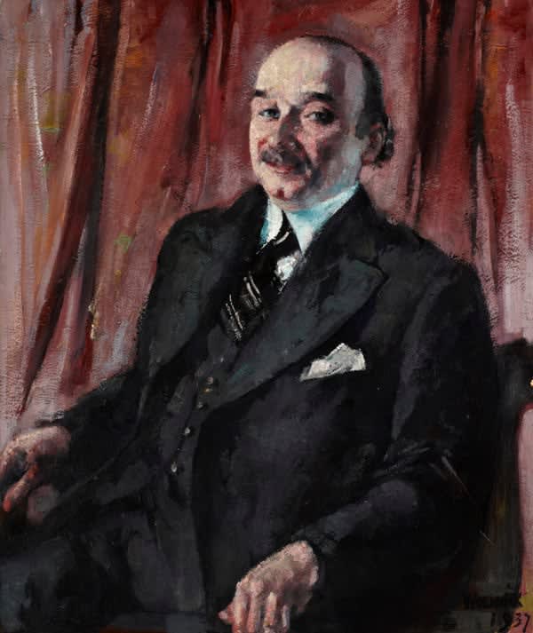 Alfred Wolmark, Portrait of J. Seres