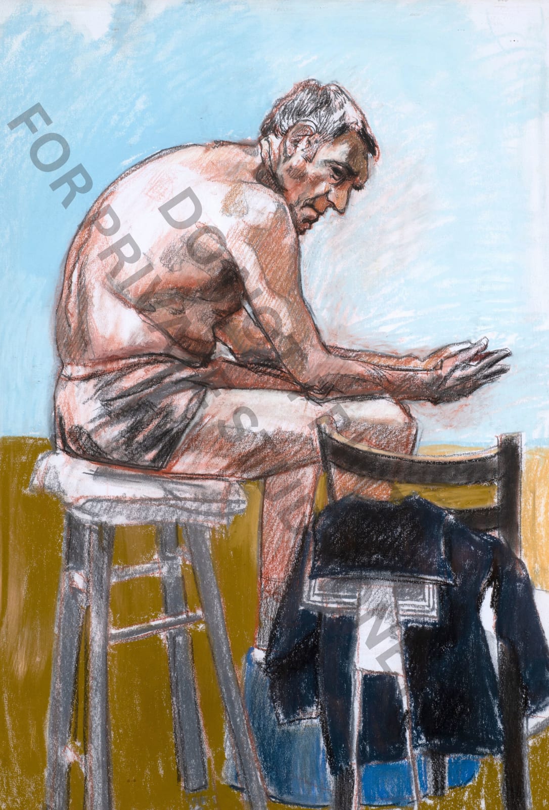 Paula Rego, Seated Figure, 1998