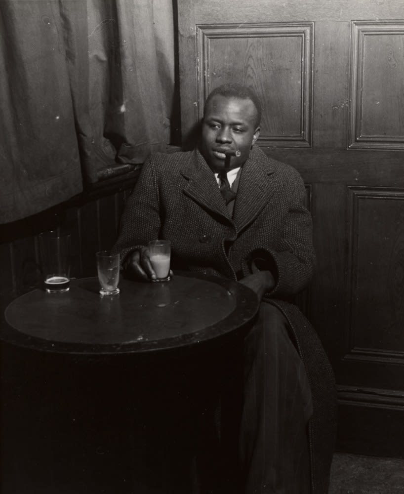 Bill Brandt, At the Pub (Man with Cigar, Soho, 1942), 1942