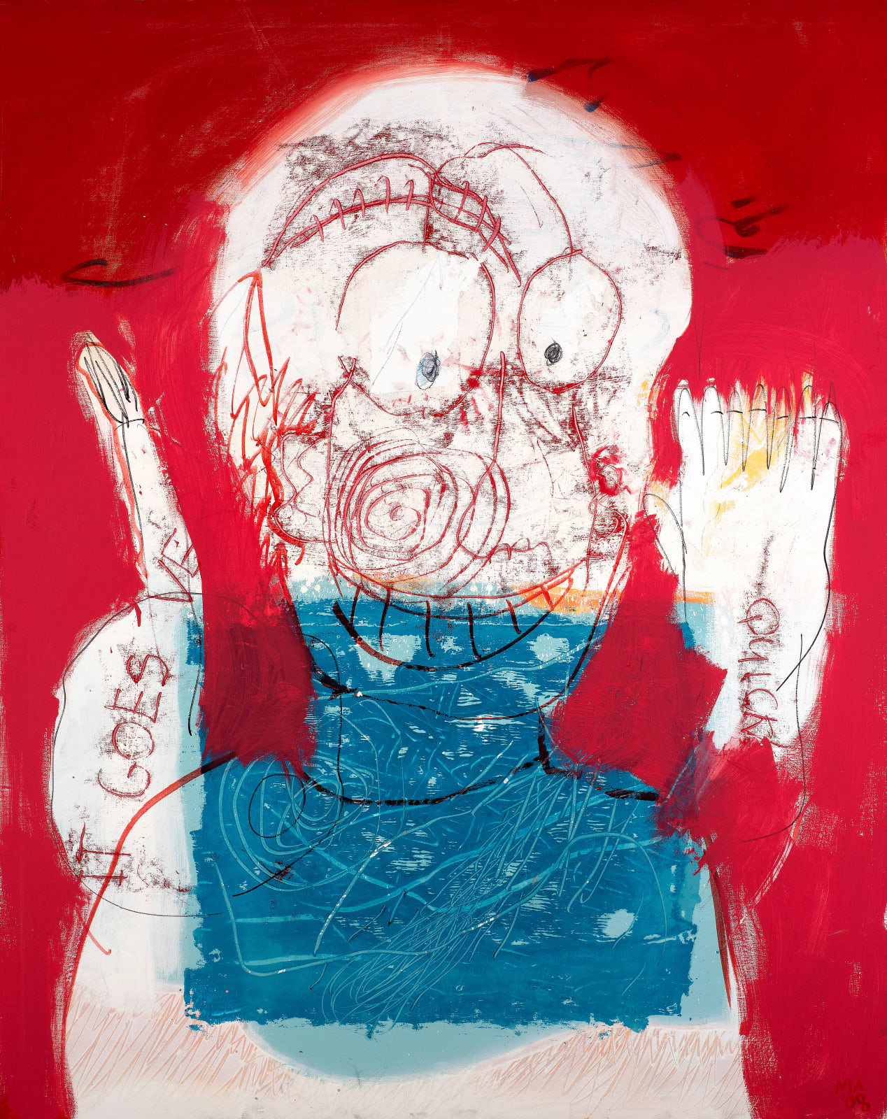 Moich Abrahams, Self-Portrait, 2008