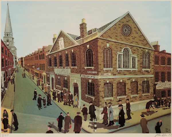 John Allin, Spitalfields Great Synagogue, 1975