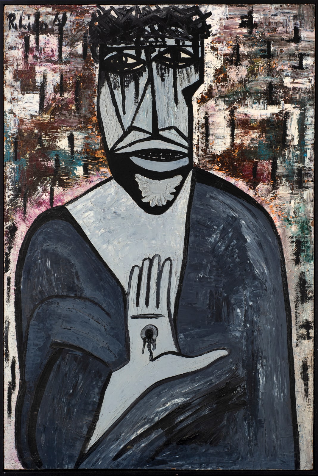 Lancelot Ribeiro, Untitled (Christ with Stigmata), 1961