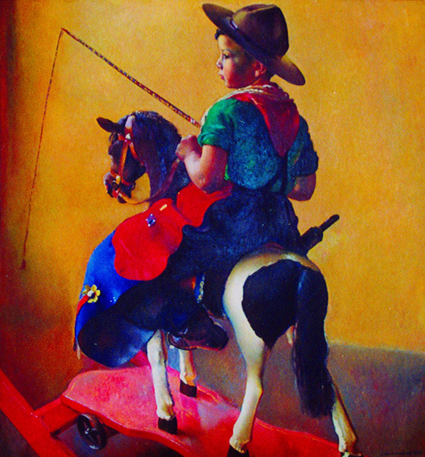 Clara Klinghoffer, Texas Ranger, 1938