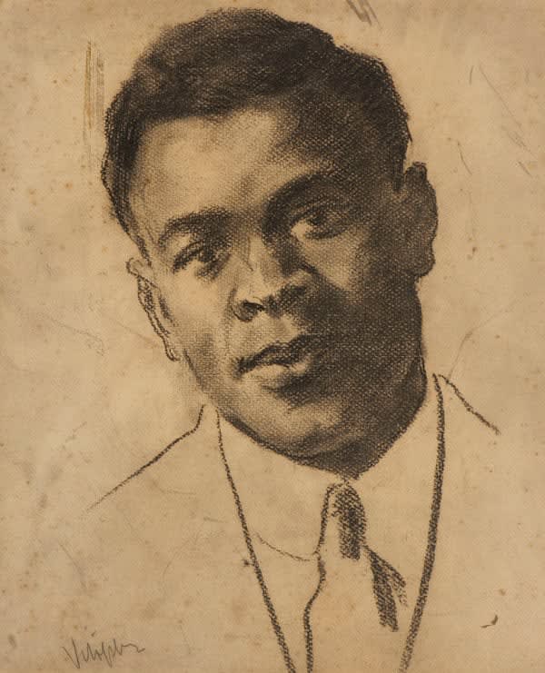 Unknown, Head of a Man, c. 1940s-50s