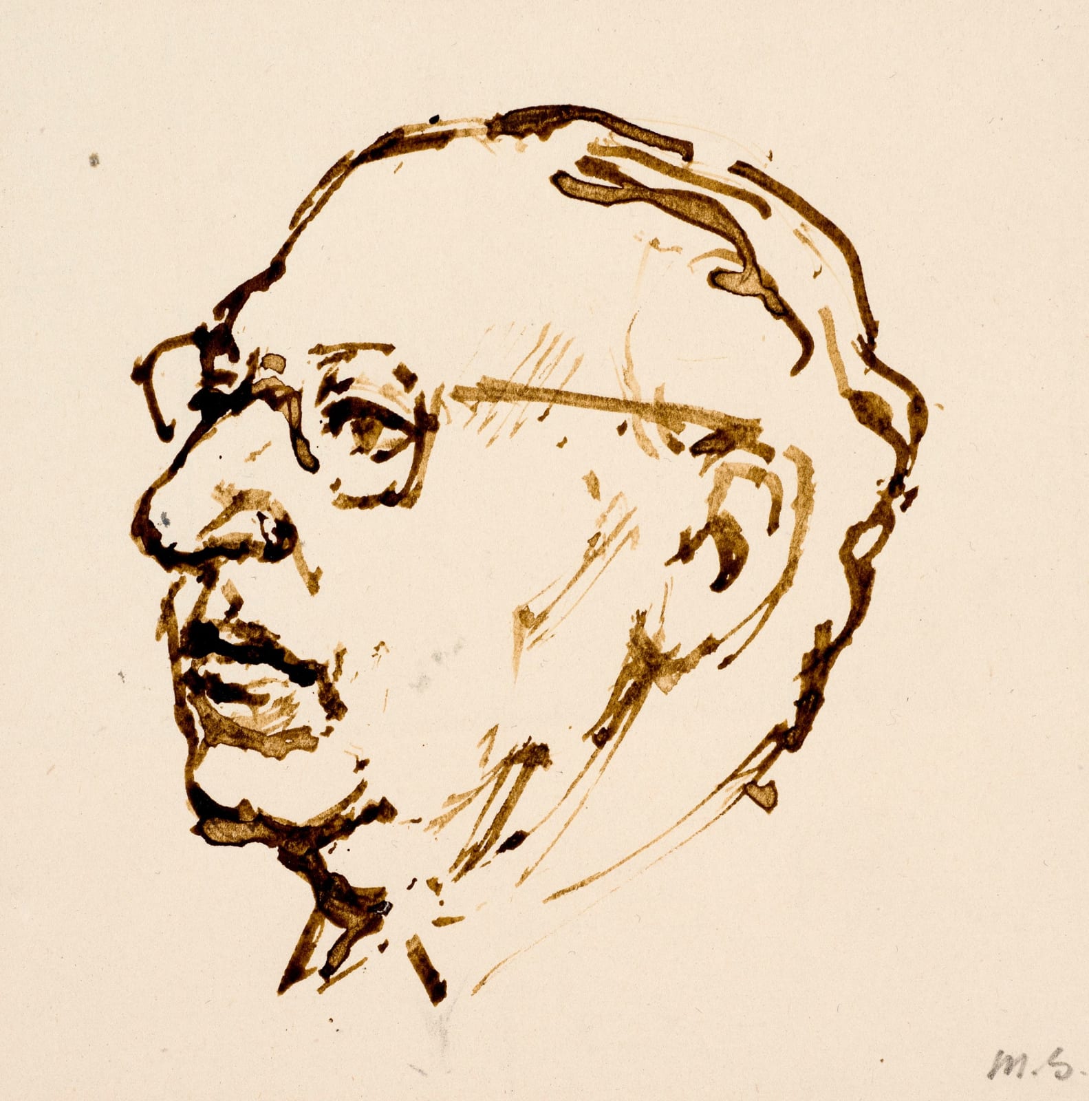 Milein Cosman, Head of Stravinsky, c. 1959