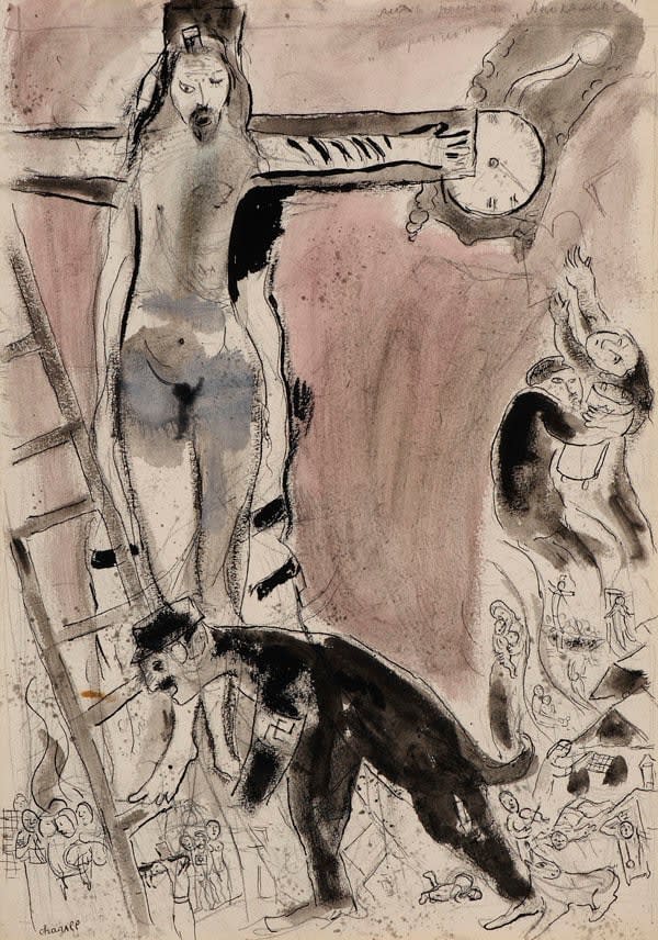 Marc Chagall, Apocalypse en Lilas, Capriccio, 1945-47