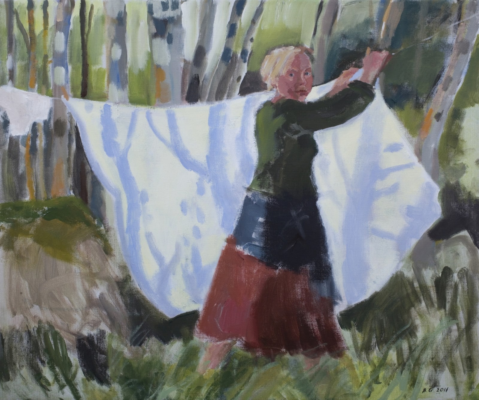 Brita Granstrom, Mother of Four, 2011