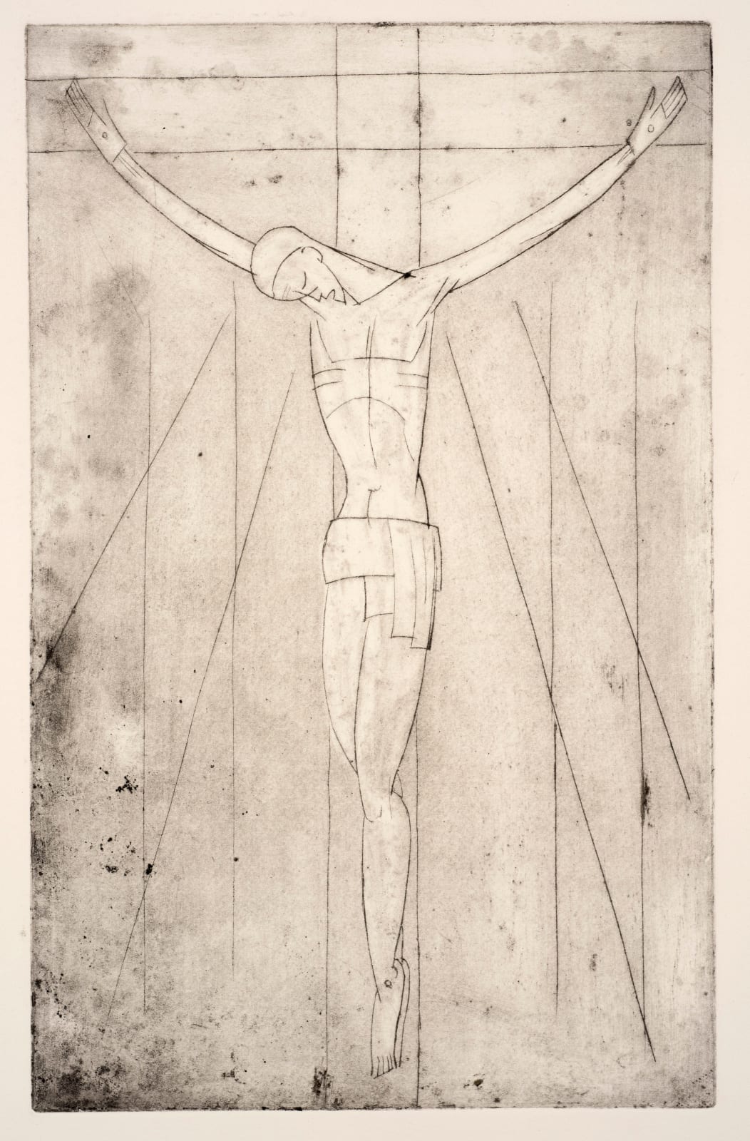 Arnold Auerbach, Christ on the Cross, c. 1920