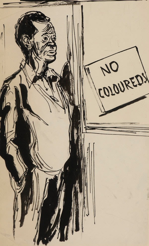 Vicky, 'No Coloureds'