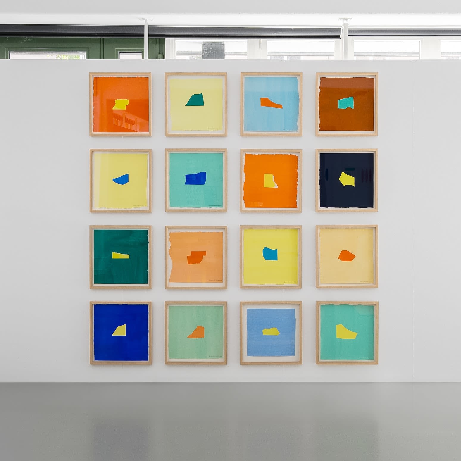 Ingela Håkansson Lamm, Ytor #1 - #16, 2024