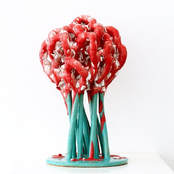Bente Skjøttgaard, Red Cloud #1796, 2019