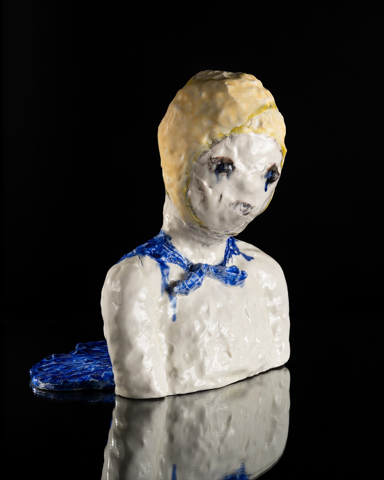 Amalia Bille, Blått släp, 2025