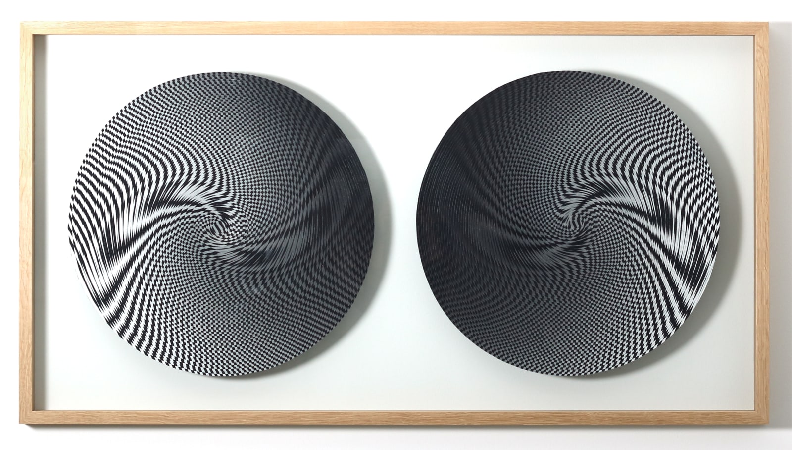 Inger Bergström, Aspect of a Striped Fabric, Double, 2021