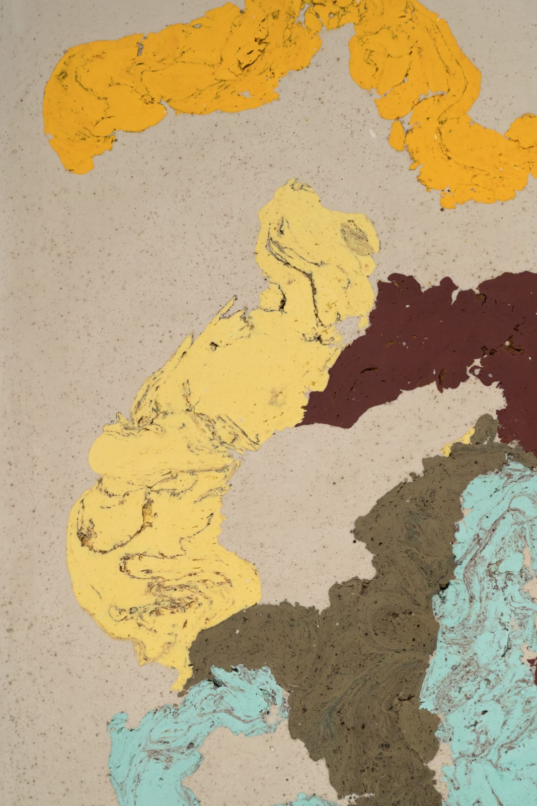 Hilda Hellström, Aggregate (Indian Yellow/Green Umber), 2025