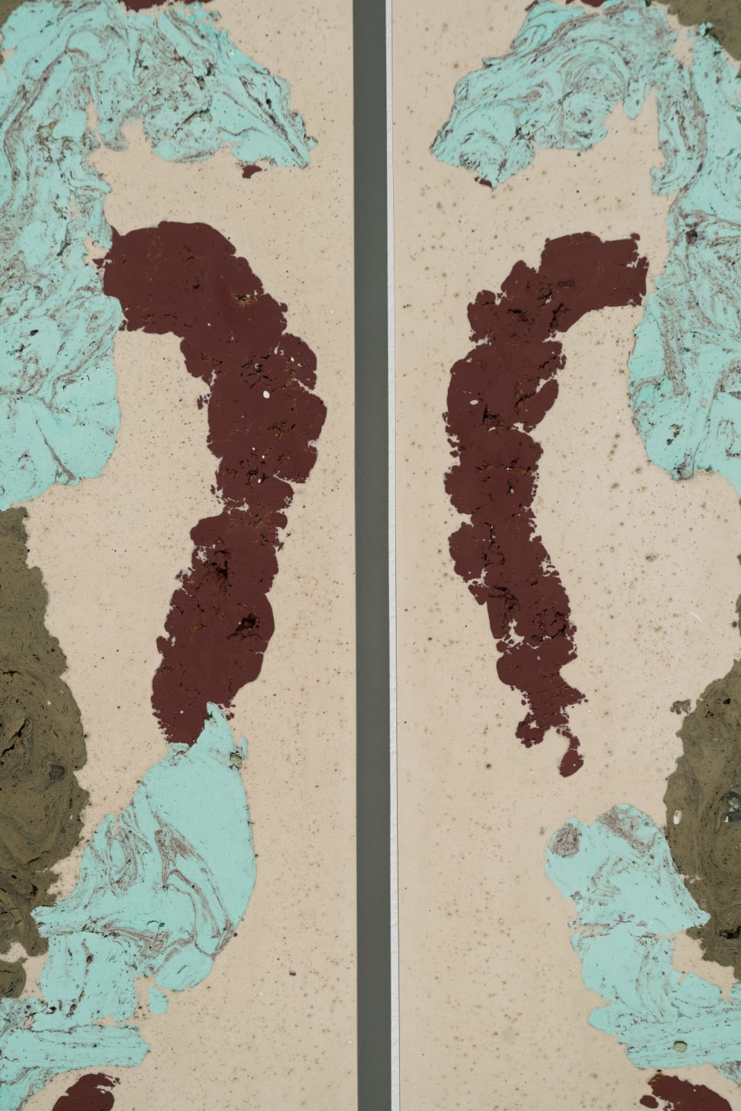 Hilda Hellström, Aggregate (Indian Yellow/Green Umber), 2025