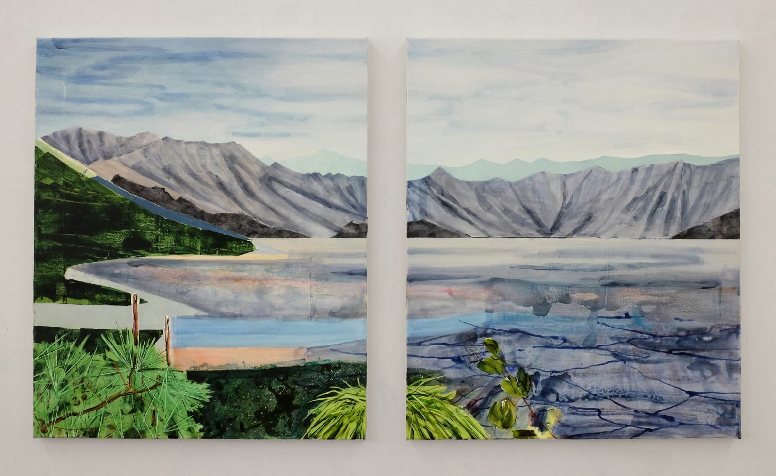 Elizabeth Thun, View of Mountains, 2022