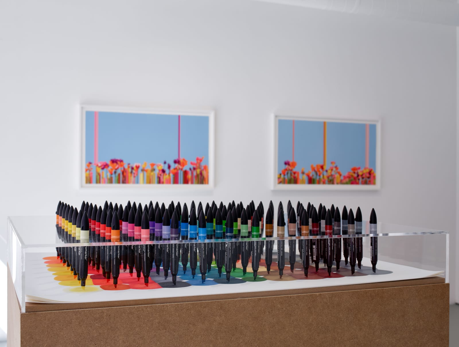 Daniel Eatock, Felt Tip Print No. 2, 2023