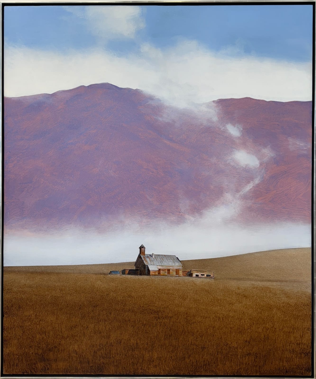 Michael Gregory, Pale White Curtain, 2022