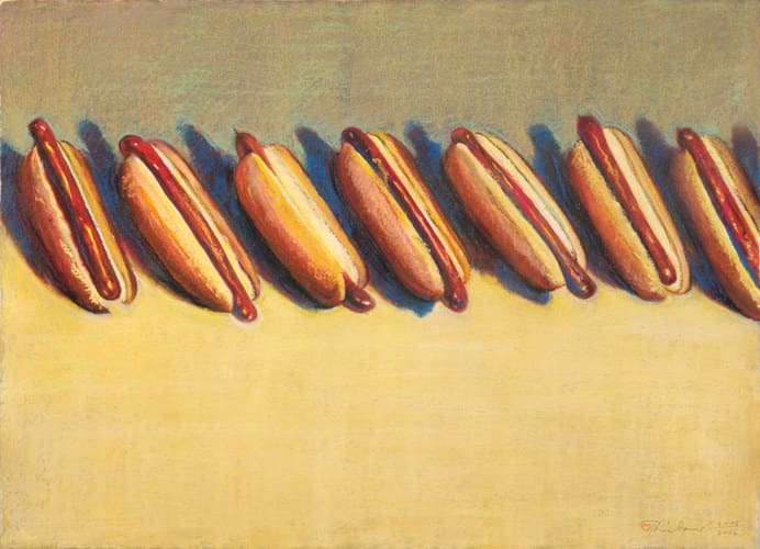 Wayne Thiebaud, Ballpark Franks, 2006